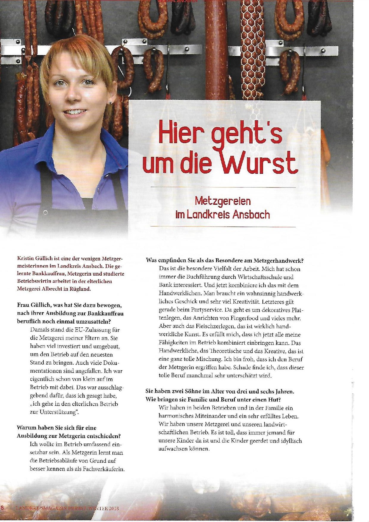 Bericht Landkreis Magazin Herbst 2018